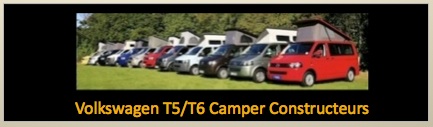 VW T5:T6 Camper Constructeurs